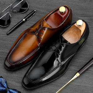 <span class=keywords><strong>Scarpe</strong></span> Eleganti da <span class=keywords><strong>Uomo</strong></span> <span class=keywords><strong>Marroni</strong></span> di Grande Taglia, Ultime Novità a Prezzo di Fabbrica, <span class=keywords><strong>Scarpe</strong></span> Casual in Pelle per Cerimonie e Matrimoni con Suola Oxford e Caratteristica Leggera - Product Image 4