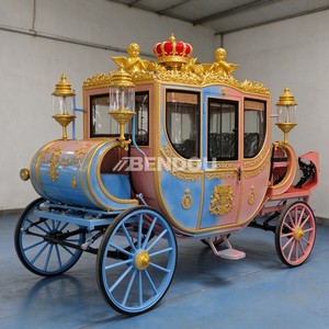 Elegante Carruaje Real de Princesa Cenicienta, Carroza de Boda en Venta - Product Image 3
