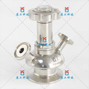 Valve d'échantillonnage aseptique manuelle avec affichage de la position de la structure à diaphragme pour l'eau - Fabriquée par Aseptic Sampling Valve Company - Product Image 5