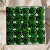 Fleur de savon parfumée Rose Fleur artificielle Boîte cadeau Décoration de mariage Saint-Valentin Fleur de savon