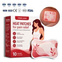 Patch menstruel hydrocolloïde chauffant aux herbes, best-seller |   100% Naturel Pur |   Soulagement des crampes et des douleurs abdominales |   OEM/ODM Marque privée