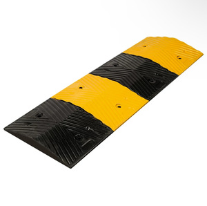 Chất lượng cao nặng màu vàng và màu đen cao su tốc độ vết sưng đường tốc độ vết sưng cho nhà để xe - Product Image 2