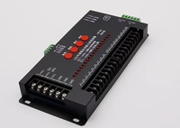 Controlador LED multifunción programable de 18 vías, 7 colores