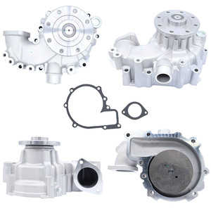 Bomba de agua para Nissan GH8E TAD851 21010-9Z01C CW-N020, pieza de repuesto para camión, color plateado - Product Image 4