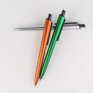 Promotional Cheapest Square Plastic Ballpoint <b>Pen</b> With Printed Custom Logo Pressing Multi Coloured Roller Ball Painting for Gift - Product Image 3