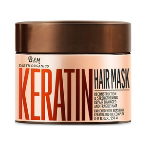 100% Traitements de masque capillaire bio Réparation intensive Traitement au collagène Masque capillaire au collagène - Product Image 5