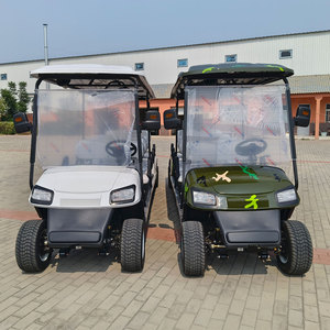 6 Seat Small Four-Wheeled Golf Cart 48V/<b>72V</b> Motor 100Ah/120Ah <b>Battery</b> Hydraulic Disc Brakes LED Lights for Sightseeing 6 Seat El - Product Image 6