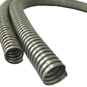 Tubo di 304 in acciaio inossidabile condotto corrugato in metallo flessibile di grande o piccolo diametro personalizzato