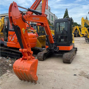 Miniexcavadora usada Hitachi Zx55 excavadora de segunda mano Excavadora hidráulica sobre orugas - Product Image 4