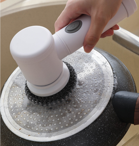 <span class=keywords><strong>Spazzola</strong></span> Elettrica Rotante 5 in 1 USB per Pulizia Cucina e <span class=keywords><strong>Bagno</strong></span>, Lavaggio Piatti e Lavandino - Product Image 5