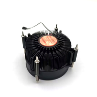 Ventilateur de refroidissement CPU à caloduc Cool Storm, nouveau design, pour boîtier PC Intel, 4 broches, silencieux, 92 mm, éclairage LED couleur avec mélange de 4 couleurs