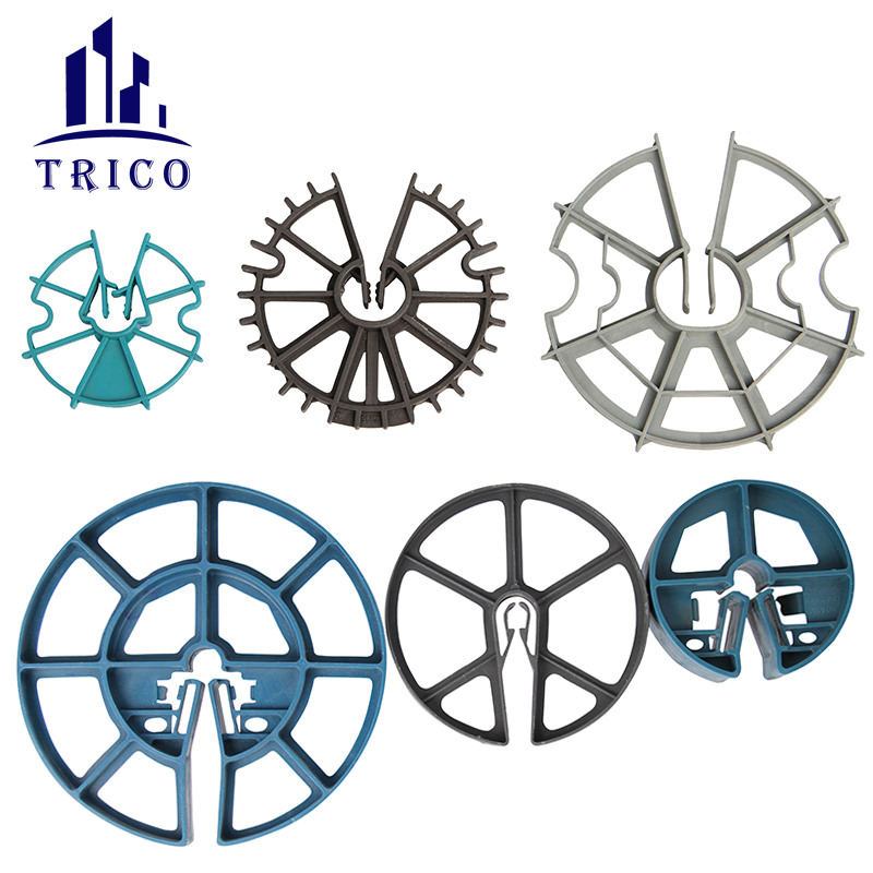 Заводской арматурный стул, пластиковая арматурная распорка, пластиковая колесная распорка для бетонных стульев