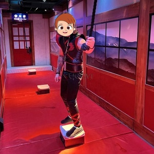 Juego de <span class=keywords><strong>Escape</strong></span> Interior, Actividad de Salto y Columpio, Desafío Físico, Sala de Juegos, Arena, Experiencia de Aventura Digital Interactiva - Product Image 4