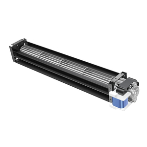 Longwell nhà máy trực tiếp chéo dòng chảy <span class=keywords><strong>fan</strong></span> hâm mộ tiếp tuyến nhôm hợp kim cánh quạt đôi Blower tiết kiệm năng lượng Air Curtain Duct <span class=keywords><strong>Fan</strong></span> - Product Image 3