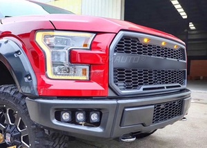 ลิ้นกันชนหน้า ดิฟฟิวเซอร์กันชนหน้า ชุดแต่งกันชนหน้า สำหรับ Ford F150 2015-2017 อุปกรณ์ตกแต่งรถยนต์ - Product Image 3