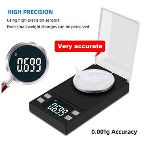 0.001g 고정밀 LCD 디스플레이 미니 디지털 저울 금과 보석 계량용 포켓 스케일 - Product Image 2