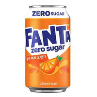 Boisson gazeuse Fanta importée de Corée, 350 ml, saveur pêche blanche et ananas, boisson gazeuse en gros, boisson exotique