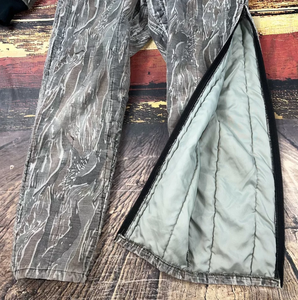 Unisex Vintage Faded Cargo Jumpsuit Mens Camouflage <strong>Insulated</strong> <strong>Coveralls</strong> Warm Farm Overalls for Winter - Product Image 5