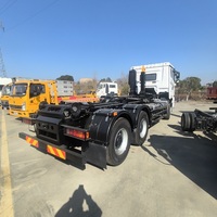 Camion benne à benne basculante électrique FAW JH6 6x4, batterie lithium 265 CV, pour déchets, avec benne amovible conteneurisée, Euro 6