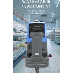 Autolaveuse autoportée robuste avec <span class=keywords><strong>largeur</strong></span> de nettoyage de 850 mm, tête de brosse renforcée et cadre épaissi - Product Image 2