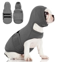 Cagoule apaisante réfléchissante pour chien avec protège-oreilles, anti-anxiété sonore, pour l'alimentation, accessoire pour animaux de compagnie, vente en gros