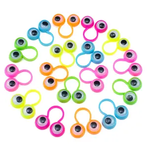 प्लास्टिक Fidget अंगूठी फिंगर खिलौने प्रचारक उपहार खिलौने बड़ी आँखें मजेदार अंगूठी बच्चों के लिए