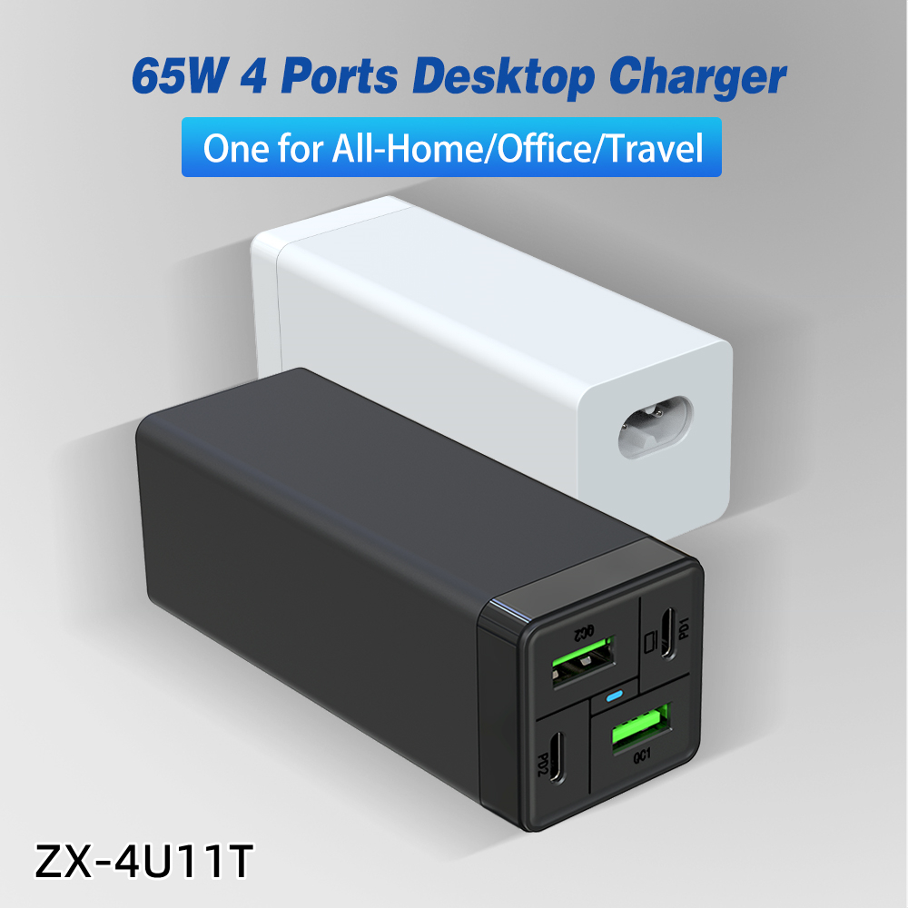 4 port 65W pour le bureau