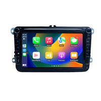 Autoradio 8 pouces pour Volkswagen Golf Polo Jetta Passat CC Tiguan, CarPlay sans fil, Android Auto, écran tactile 2DIN, Mirror Link, GPS, navigation