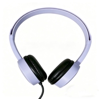 Casque filaire léger pour enfants, câble de 1,8 m, options multicolores, casques supra-auriculaires adaptés aux enfants pour une utilisation quotidienne et l'apprentissage électronique