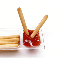 Bâtonnets de pommes de terre soufflées en gros directement de l'usine avec sauce tomate, biscuits à tremper saveur tomate