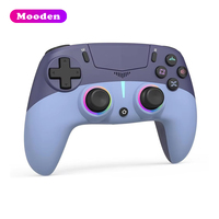 Manette sans fil LED CM-P501 2,4 GHz/filaire pour P5/Pro/Slim avec joystick à effet Hall, déclencheur, 9 couleurs de lumière RVB et double vibration
