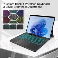 Claviers de tablette en gros de haute qualité à faible coût pour Microsoft Surface Pro 8 9 10 11 claviers magnétiques sans fil
