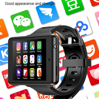 Nouvelle arrivée Montres intelligentes 2,8 pouces 4 Go + 128 Go Montre intelligente LCD 2800 mAh Montre intelligente Fréquence cardiaque pour Android 8.1 Téléphone 4G Montre intelligente