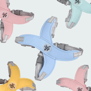 Desain baru <span class=keywords><strong>X</strong></span> bentuk dapat disesuaikan rompi hewan peliharaan <span class=keywords><strong>harness</strong></span> Reflektif dada pribadi tali traksi perjalanan untuk hewan peliharaan - Product Image 1