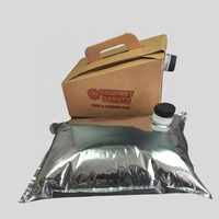 Emballage personnalisé 3L 5L 10L sac de boisson réutilisable écologique sac à bavette de boisson étanche pour boisson eau boisson