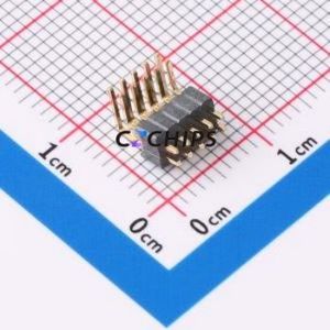 GPEB212-0502A005C1AA Pin Header Bent Lead Through Hole,P=1.27mm Connector 2x5P 1.27mm 1.27mm Pin Header - Product Image 1