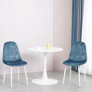 Conjunto de muebles de comedor de madera, Set de 2 y 4 sillas de madera MDF, mesa de <span class=keywords><strong>restaurante</strong></span> superior y silla para restaurantes con sillas - Product Image 5