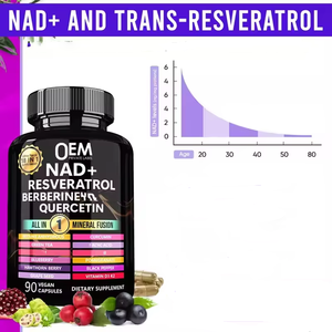OEM hepsi 1 lipozomal NAD + resverquerl Quercetin Berberine kapsül takviyesi NAD kapsül takviyesi - Product Image 5