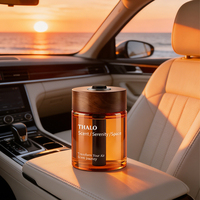 Désodorisant liquide pour voiture 150 ml, parfum naturel longue durée aux extraits végétaux, aromathérapie, flacon en verre, OEM ODM, logo personnalisé