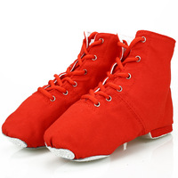 Professionnel moderne haut Jazz bottes chaussures de danse semelles souples femme pratique chaussures de danse Jazz chaussures de danse