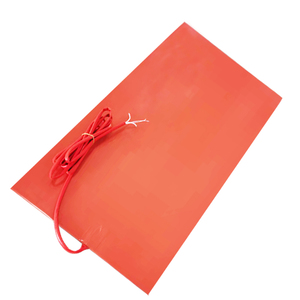 Almohadilla calefactora de silicona de 12V 45W, 380x100mm, con respaldo adhesivo para el uso de baterías de nueva energía Calentamiento duradero seguro y confiable - Product Image 2