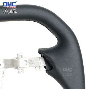 Volant en cuir noir chauffant de style CyberTruck personnalisé pour Tesla Model 3 Volant 2023 2024 - Product Image 2