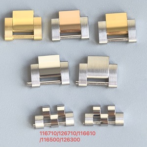 Eslabones de Acero para Correa de Reloj Jubilee, Compatibles con las Series R GMT SUB DTN DATE-JUST, Modelos 116710 126710 <span class=keywords><strong>116610</strong></span> 116500 126300, Repuestos para Relojes - Product Image 1