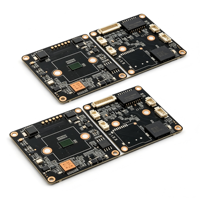 Modul PCB Kamera IP 4MP Sensitivitas Tinggi 1/3" CMOS Low Lux H.265/H.264 Dual Stream Audio, Mendukung Klien Mobile