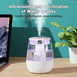 2026 USB Rechargeable Portable Mini <b>Humidifier</b> With Night Light Aromatherapy <b>Humidifier</b> With Sterilization and Antibacterial - Product Image 2