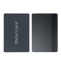 Carte RFID NFC en métal de haute qualité avec incrustation en acier inoxydable, lisible des deux côtés, Mifare Desfire Ev3 2K