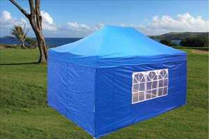 Carpa de Playa Ecológica 3x6M Oxford con Conector Nuevo, 8 Clavos de Acero, 4 Cuerdas de PVC y Estructura Metálica para Uso Exterior DC-F - Product Image 4