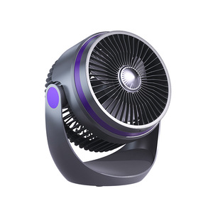 Countertop Circulating <b>Fan</b> K2 Rechargeable Direct Plug In DC Motor Foldable Tabletop <b>Fan</b> High Airflow Multi Scenario Use - Product Image 2