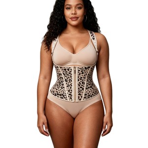 Top Moldeador de Cintura con Cierre, Antibacteriano, Grueso, para Mujer, Comercio Exterior Transfronterizo Personalizado de Lulu, Moldea el Abdomen con Látex - Product Image 4