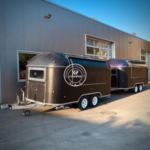 2025 Modern Stainless Steel Mobile Fast Food Truck Fully Equipped OEM Mobile Food Trailer For Sale Canada - Product Image 2